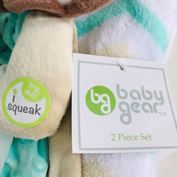 🌹Baby Gear 2-Pcs Set Plush Throw Blanket  Lion - Picture 2 of 6